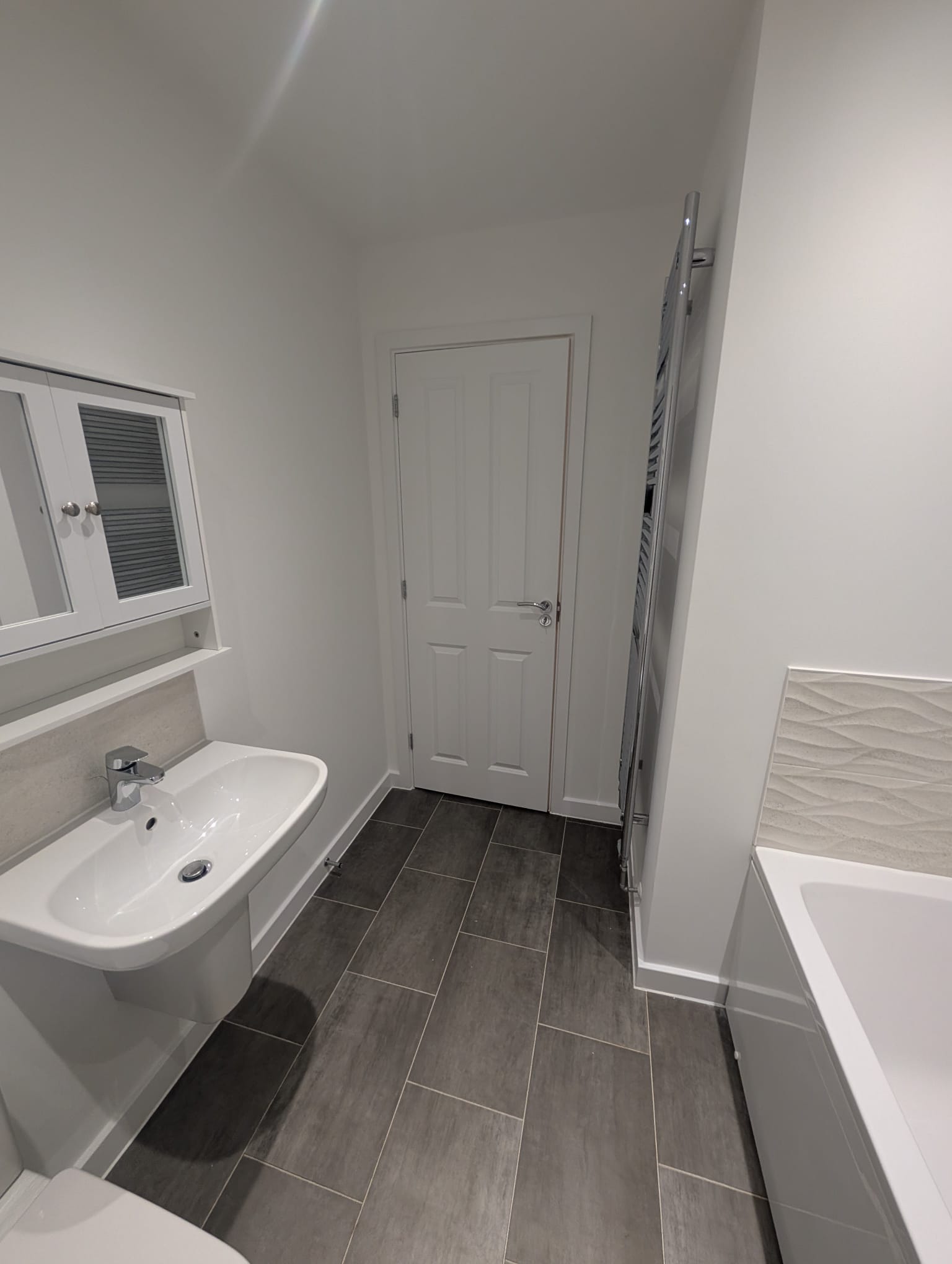 Bathroom basin and mirror Norwich