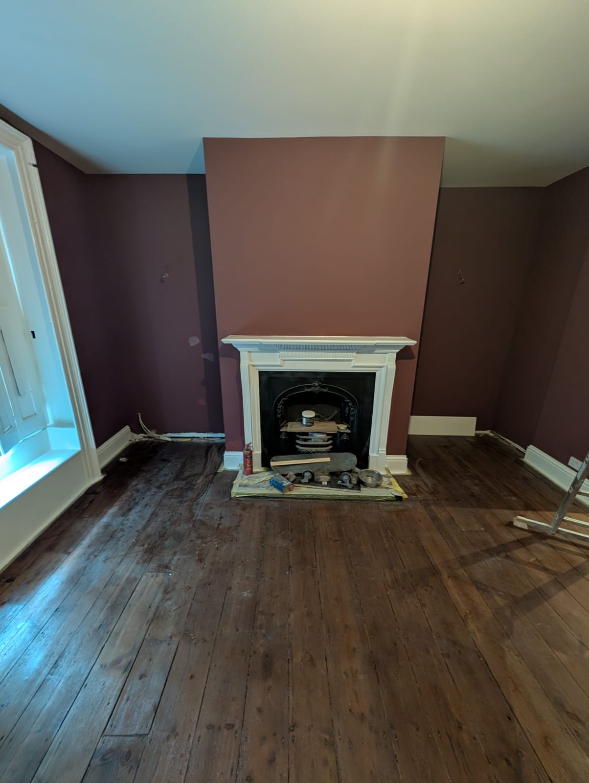 Feature wall painting Norwich