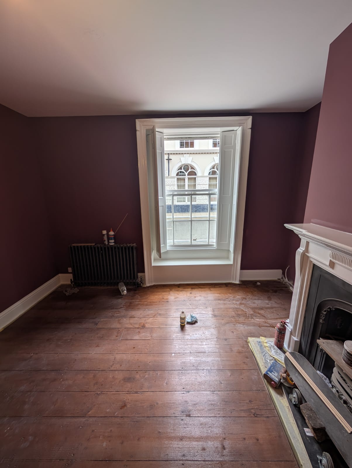 Victorian room heritage colour scheme