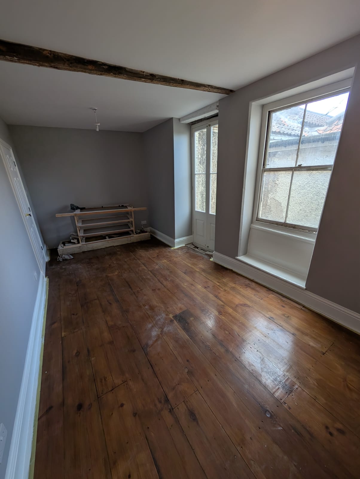 Period room sash window restoration Norwich